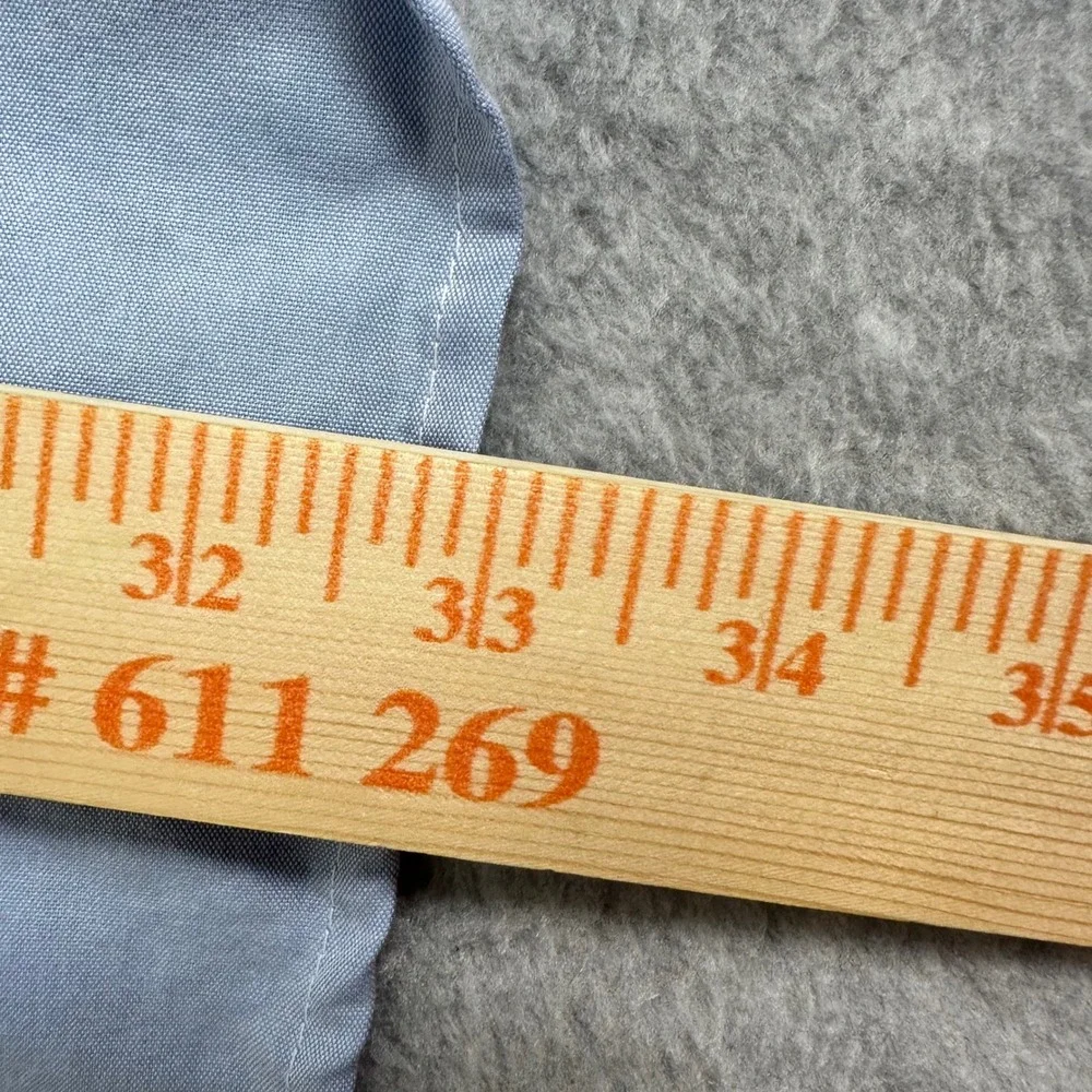MTailor Mens Light Blue 100% Cotton Button Down Dress Shirt‎ Oxford Long Sleeve